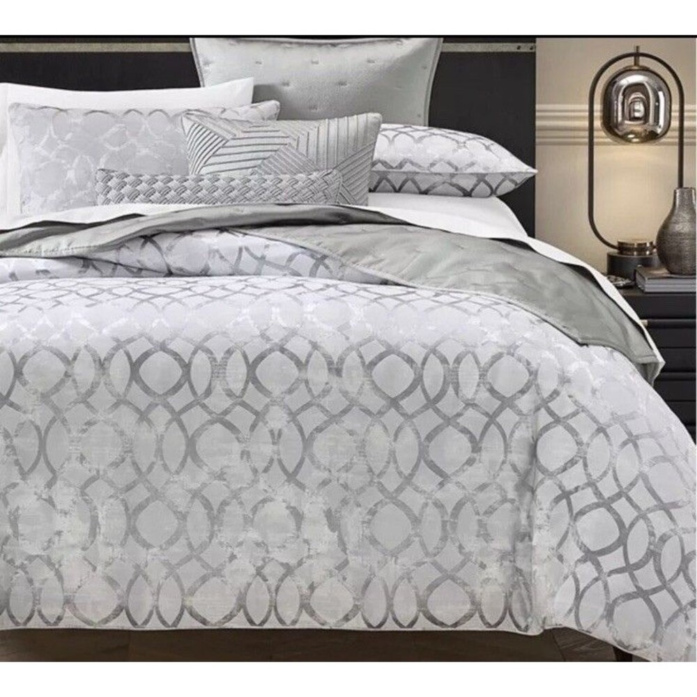 Hotel Collection Helix Full / Queen Duvet Cover